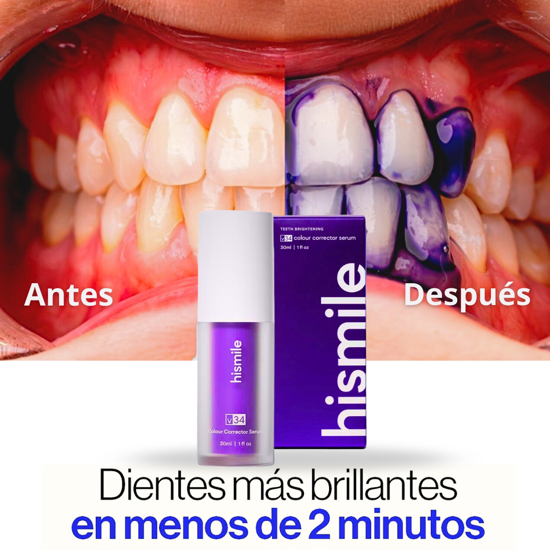 Blanqueador dental hismile V34